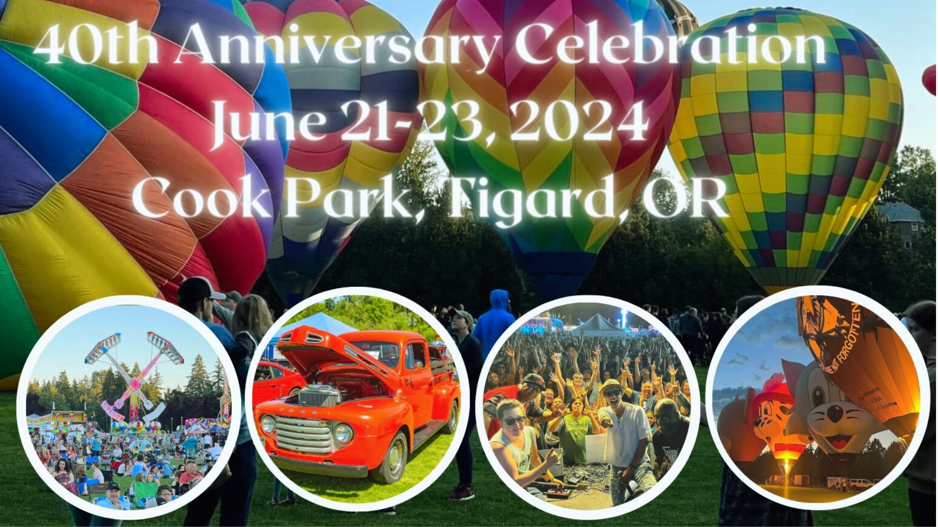 Tigard | Celebra el 40 aniversario del Festival de Globos