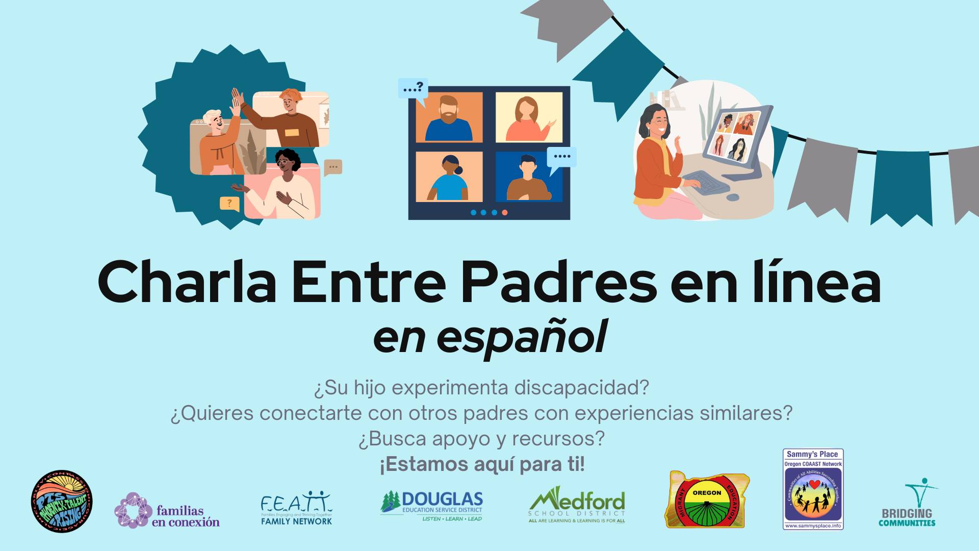 CONDADO DOUGLAS | Charla Entre Padres en linea